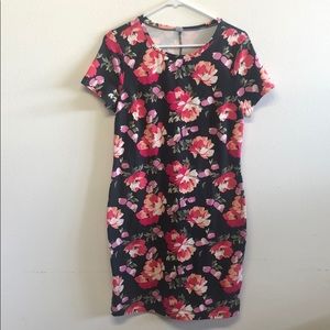 Floral Fitted Dress
